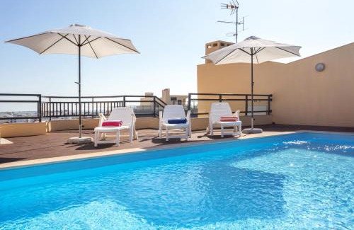 Olhao Apartment | Privilege Apartment Les Mouettes with Rooftop Pool, Village Marina - Olhão