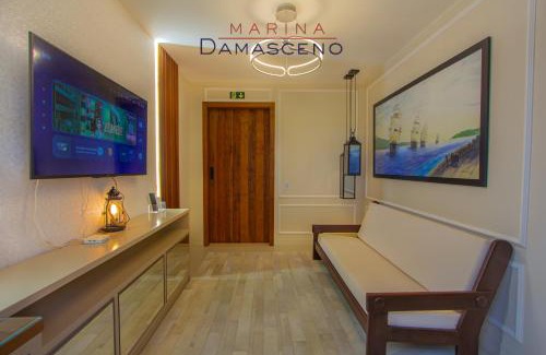 Passo de Torres Apartment | Propriedade inteira - duas suítes, pavilhão e espaço externo