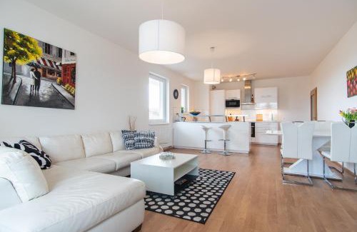 Horni Mecholupy Apartment | Prostorný 3 pokojový apartmán s dvěma terasami