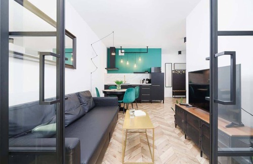 Stare Podgorze Apartment | Przedwiośnie 2B | Emerald Apartment | Balcony