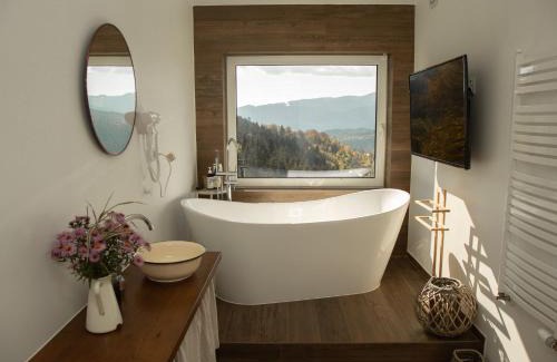 gmina Kamienica House | Przysiółek Flądrówka - Dom na odludziu z widokiem na Gorce i Tatry