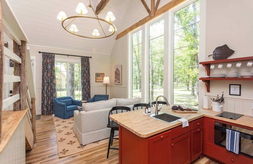 McEwen House | Purple Martin: Secluded Forest Birdwatcher