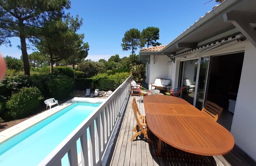 Pyla-sur-Mer House | Pyla-Sur-Mer Pretty quiet Villa with Pool and 5 bedrooms - for 10 people