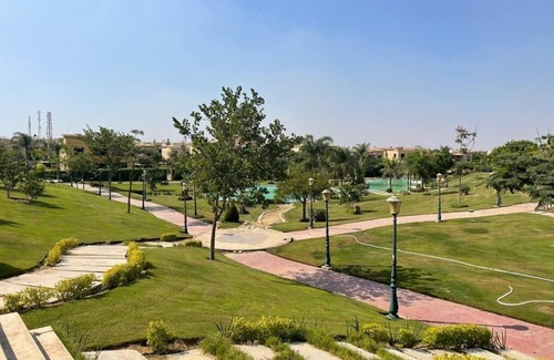Sheikh Zayed City Villa | Pyramids view villa for rent in Elshikh zayed