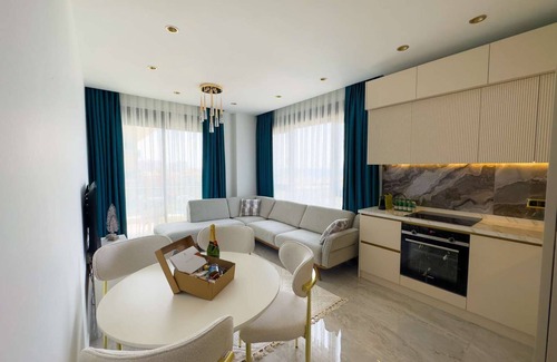 Alanya Apartment | Qoople Excellence A45 sea view apartment in premium residence