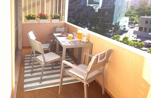 Falca Apartment | QUAD 2 with Balcony, Garage, A.C. (Cold or heat), 24/7 security