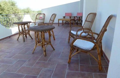 Sas Linnas Siccas Apartment | QUADRI LIBEROTTO: THREE-BEDROOM APARTMENT IN VILLA, with splendid sea view