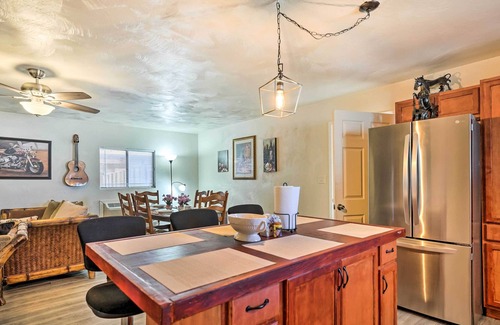 Pahrump Cabin | Quaint Pahrump Ranch: 6-Horse Barn & Fire Pit