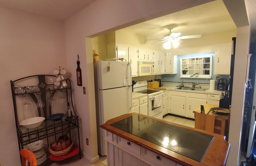 Carolina Shores Villa | Quaint Villa backing onto a golf course with view of water.