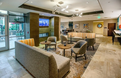 Civic Center Apartment | Queen Studio in Downtown! Shared Hot Tub + Pool Access