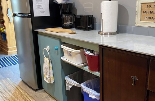 Port Burwell Apartment | Quick walk to the beach, or launch a Kayak or Canoe right out back.