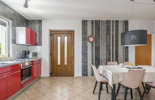 Brovinje House | Quiet and beautiful house with amazing sea view and outside kitchen by the pool