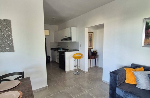 Nagua Apartment | Quiet and clean 2-bedroom apartment in Nagua Suburb with AC and private parking
