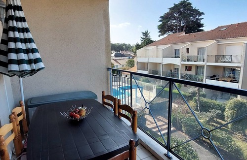 Saint-Jean-de-Monts Apartment | QUIET APARTMENT IN SECURE RESIDENCE WITH SWIMMING POOL AND PRIVATE PARKING