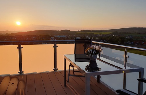 Hagen am Teuteburger Wald Apartment | Quiet apartment with valley view and balcony