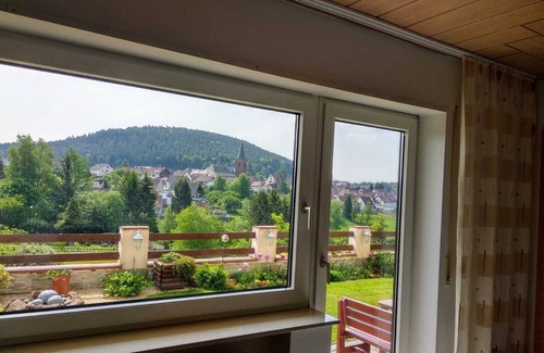 Esthal Apartment | Quiet apartment with beautiful views