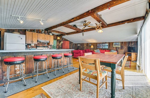 Lake George Cabin | Quiet Cabin on Glen Lake w/Boat Dock & Deck!