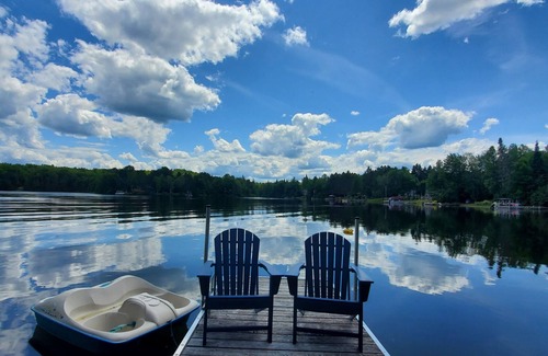 Cayamant Ski Chalet | Quiet chalet on a beautiful lake. Available all 4 seasons.