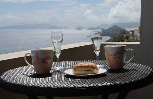 Rosendal Condo | Quiet & Comfortable 2 Bedroom Condo with Beautiful Panoramic Down Island Views