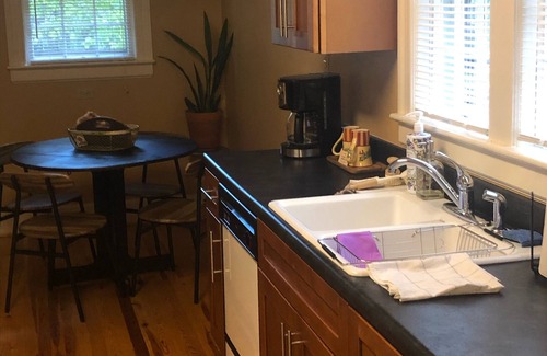 Winston - Salem Apartment | Quiet, home-style stay in historic Washington Park neighborhood.
