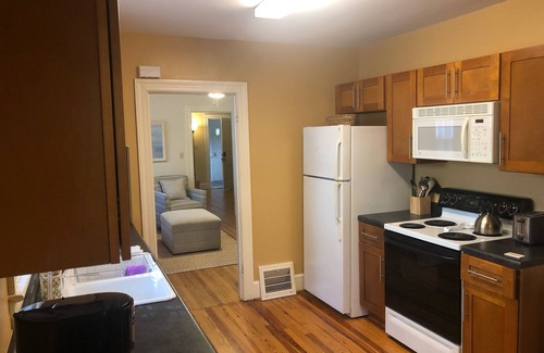 Winston - Salem Apartment | Quiet, home-style stay in historic Washington Park neighborhood.