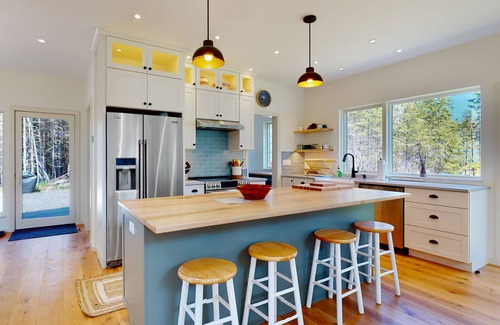 Tenants Harbor House | Quiet, modern, dog-friendly home with ocean views, private trails & firepit