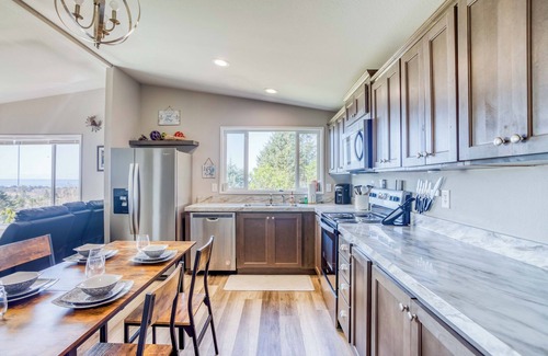 Neskowin House | Quiet Neighborhood, Ocean View Home in Neskowin, Single-Level with King Suite an