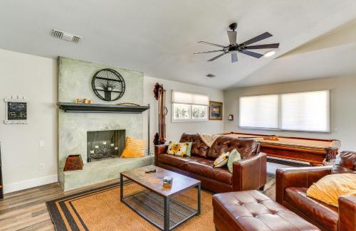 Redding House | Quiet Redding Getaway about 7 Mi to Downtown!