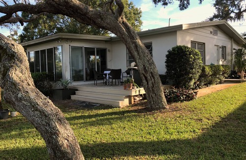 Tarpon Springs House | Quiet River Edge, Gulf-Access Home