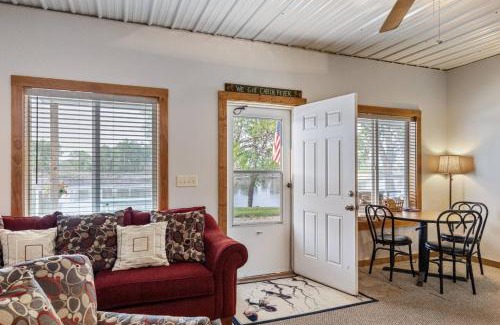 Burt County House | Quiet Riverfront Cabin with Boat Slip Family Friendly Stay in Decatur Nebraska Sleeps 9