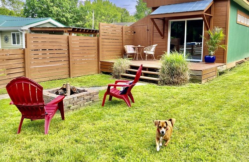 Bolivar Cottage | Quiet tiny home. Dog-friendly. Private fenced yard