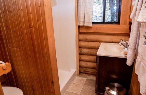 Bigfork Cabin | Quiet woodland cabin with firepit, near Bigfork, Flathead Lake & Glacier