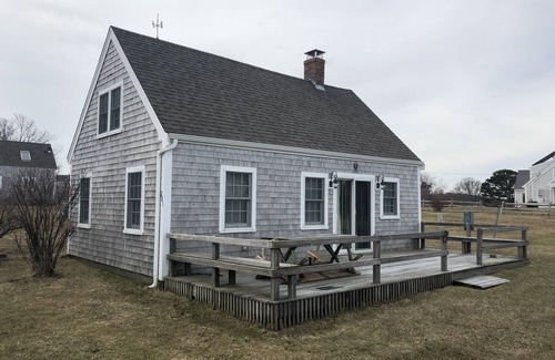 Barnstable County Cottage | Quintessential Cape Cod Ocean View Cottage with Private Beach
