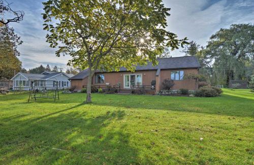 West Branch House | Quintessential Lake George House with BBQ and Fire Pit