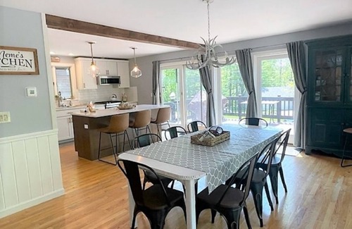 West Poland House | Quintessential Lakefront Home perfect for MultiFamily retreats on Thompson Lake