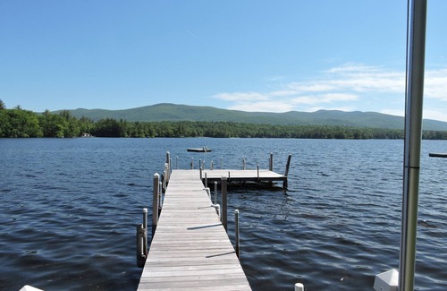 Moultonborough House | Quintessential Winnipesaukee Lake Cottage Sleeps 8 with Views and Dock