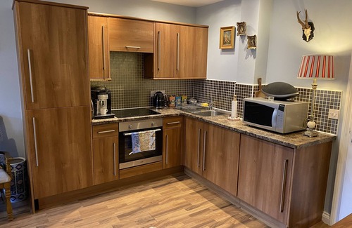 Macclesfield Apartment | Quirky town centre apartment with river terrace