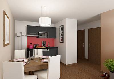 Pra Loup Apartment | Résidence Le Village de Praroustan 2pC6p