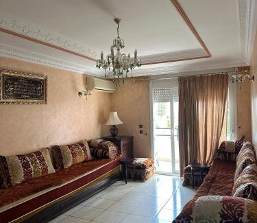 Pont Blondin Apartment | Résidence Oubaha - Grand appartement avec piscine
