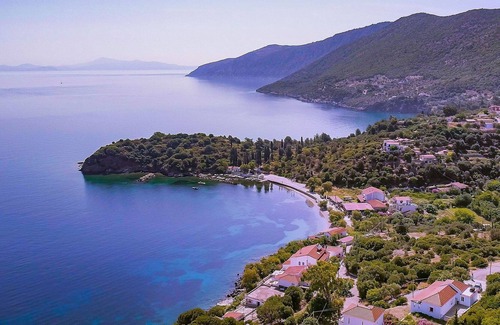 Lavreotiki Villa | R 1302 Anker Red Villa With Safe Deposit Box, Sea view & Sofa Bed