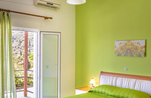 Lavreotiki Villa | R 1303 Apollo Blue Villa With Mountain View, Veranda & Private Balcony