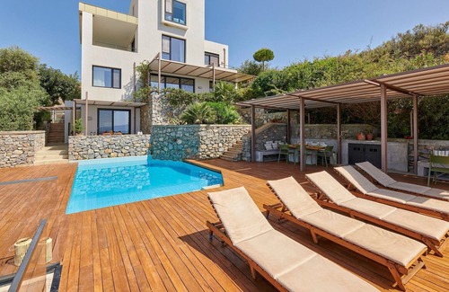Kitries Villa | R 3039 Villa Evgeni WITH Fireplace, Sea view & Soundproof Windows.