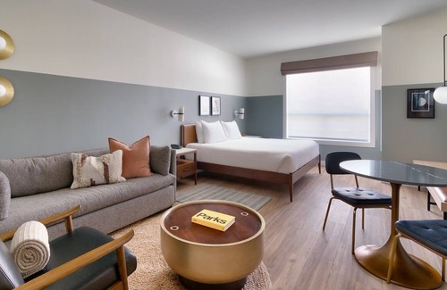 Moab Hotel | Rambler | Standard King at Gravity Haus Moab, Outdoor Pool, Free Parking