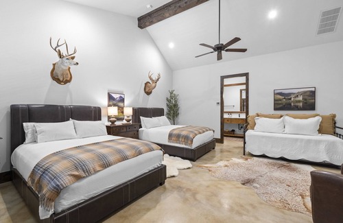 Burnet Cabin | Ranch Resort with party lodge, lazy river and guest suites in the hill country.