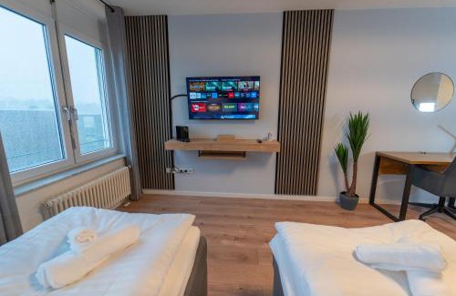 Fellbach Apartment | RANGE - Apartments - Küche - WLAN - Netflix - bis zu 7 Personen