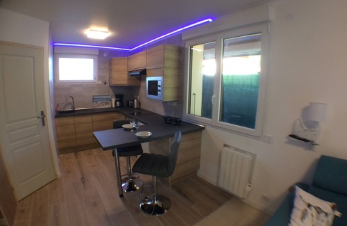 Saint-Jorioz Apartment | Rare, Cozy "loft type" studio with terrace and garden in the heart of St Jorioz.
