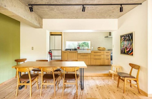Futo House | Rare find! Spacious 3 BDR, Large Private hot spring, Spotless Modern Japanese