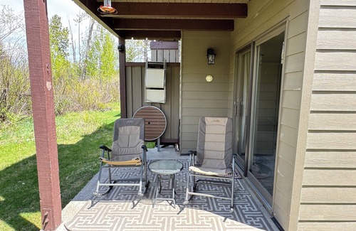 Moose Wilson Road Condo | RASPBERRY MOOSE Tranquil One-Bedroom Corner Unit in The Aspens with Wildlife!
