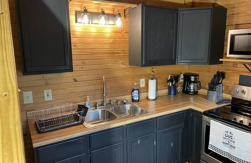 Bronston Cabin | Real Log Cabin with lake view and minutes from 3 plus boat ramps!