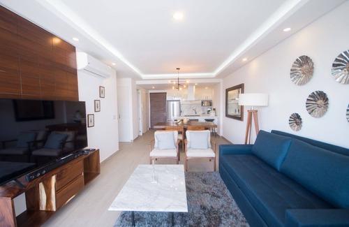 Zapopan Condo | Real View Towers in Real Center Plaza, Incredible 1 BR, Zona Real, Near Andares